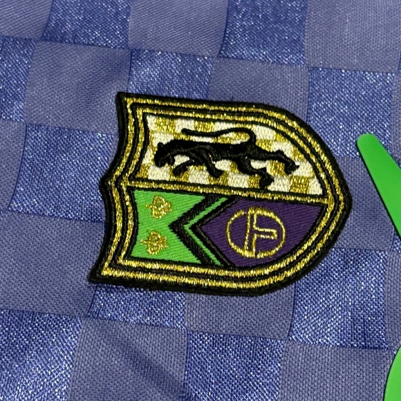 Purple Sergio Tacchini football long sleeve t-shirt. - Picture 4 of 5